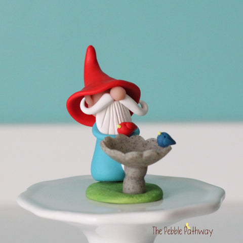 Gnome home shadow box diorama with working door for treasures –  ThePebblePathway